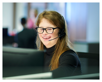 Imagen personas trabajando